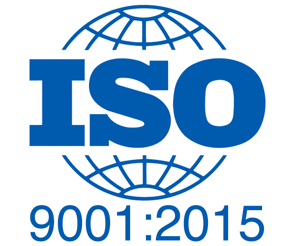 logo officiel norme iso 9001 bleu
